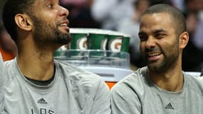 Tim Duncan et Tony Parker