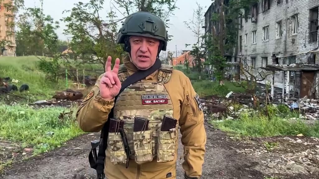Evguéni Prigojine en Ukraine