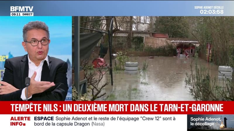 Crues en Gironde: "Cela entraîne des pertes économiques souvent bien supérieures au montant d'indemnisation qui seront mises en œuvre", dit Olivier Moustacakis, directeur général d’Assurland.com