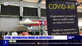 Covid-19: un nouveau mode de dépistage testé actuellement à Lyon