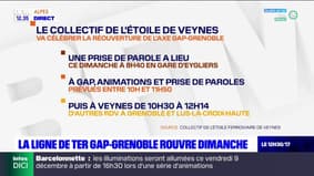 La ligne de TER Gap-Grenoble rouvre dimanche