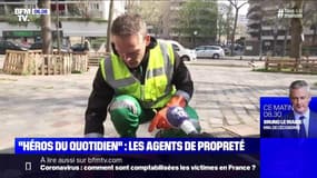 "Héros du quotidien": les agents de propreté