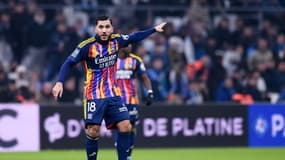 Rayan Cherki lors d'OM-OL (3-0, 10e journée de L1), le 6 décembre 2023