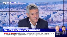 Vente en ligne: Amazon se tient "à la disposition des commerces français" pour accélérer leur transition numérique