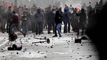 Des Palestiniens affrontent des forces israéliennes, le 7 décembre, à Béthléem.