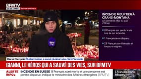 "Je suis fier d'avoir pu sauver des vies": Gianni, étudiant suisse, a sauvé plusieurs vies dans l'incendie à Crans-Montana. Il témoigne sur BFMTV