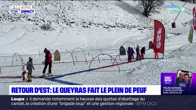 Queyras: les stations font le plein de neige poudreuse