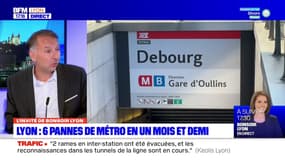 Pannes dans le métro de Lyon: "Cette situation n'est pas acceptable", pour Bruno Bernard