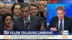 François Fillon maintient sa candidature (1/2)