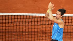 Loïs Boisson après son quart de finale à Roland-Garros, le 4 juin 2025
