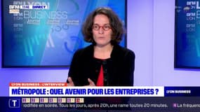 Métropole: Emeline Baume, 1ère vice-présidente à la métropole, estime que "l'action économique de la Métropole de Lyon ne se réduit pas à un budget"