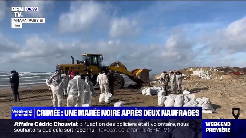 Marée Noir: 2.000 tonnes de mazout déversées en mer Noire