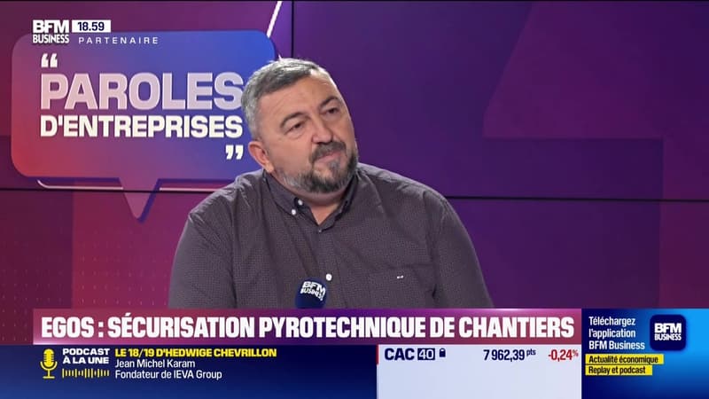 Franck Hissiger (EGOS): EGOS, sécurisation pyrotechnique de chantiers - 04/04