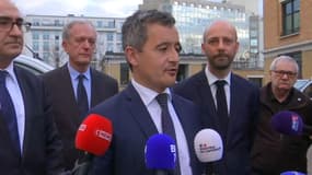 Gérald Darmanin le 21 mars 2023 à Paris 