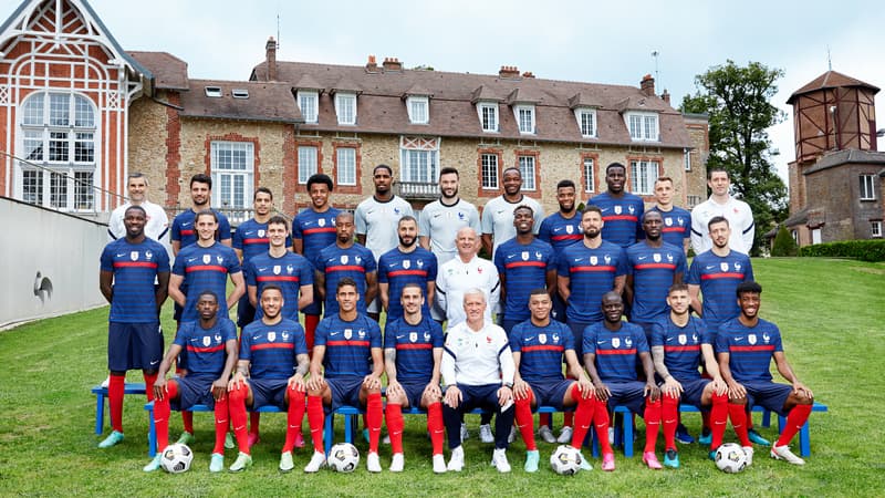 Equipe de France: la photo officielle des Bleus dévoilée avant l'Euro