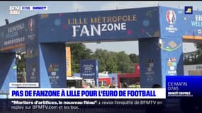 Lille: pas de fan-zone pour l'Euro de football