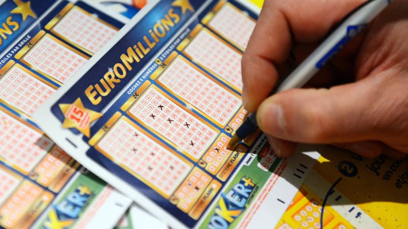 Une grille d'Euromillions