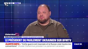 Ruslan Stefanchuk, le président du parlement ukrainien alerte sur les risques d'une guerre "contre l'Europe"