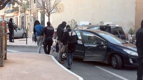 Image de l'opération anti-jihadiste menée le 27 janvier à Lunel dans l'Hérault.