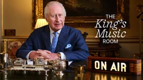 Le visuel de l'émission "The King's Music Room", où le roi Charles III dévoile ses chansons favorites