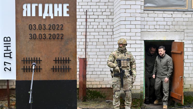Guerre en Ukraine: Volodymyr Zelensky veut enfermer Vladimir Poutine 