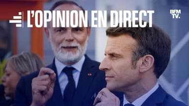 Édouard Philippe et Emmanuel Macron, le 14 avril 2022