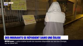 Lyon: des migrants se réfugient dans une église