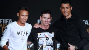 Le podium du Ballon d'Or
