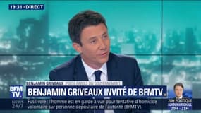 Après l'intrusion d'individus dans son ministère, Benjamin Griveaux "ne croit pas être une cible"