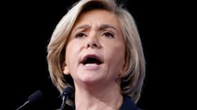 La présidente LR de la région IDF Valérie Pécresse à Paris, le 3 avril 2022