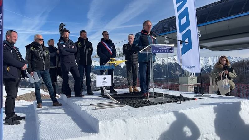 En visite dans les Hautes-Alpes mardi 6 février, Renaud Muselier a inauguré trois infrastructures financées par la Région Sud à destination des stations de ski.