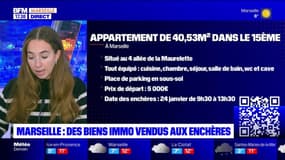 Marseille: des biens immobiliers proposés aux enchères à prix réduit
