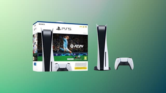À l'occasion de la sortie de EA Sports FC 24 ce marchand brade le prix du pack PS5