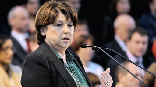 Martine Aubry, le 1er février 2014 à Lille.