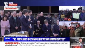 Mobilisation des agriculteurs: Gabriel Attal annonce "dix mesures de simplification immédiates"