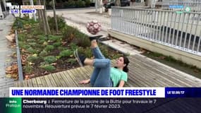 Une Normande vice-championne de foot freestyle