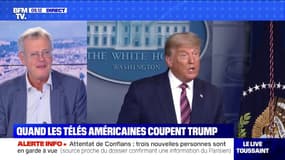 En pleine allocution, plusieurs chaînes de télévison américaines coupent la retransmission des propos de Donald Trump