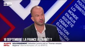 18 septembre: Manuel Bompard (LFI) appelle à la mobilisation sinon "la chute de François Bayrou ne se traduira pas par un changement de politique"