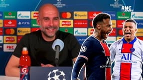 PSG-Manchester City : Guardiola avoue craindre Mbappé et Neymar, "J'ai bien dormi quand je n'ai pensé pas à eux"