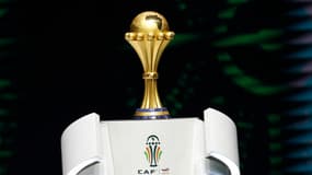 Le trophée de la Coupe d'Afrique des Nations