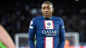 Kadidiatou DIANI avec le PSG le 23/03/2023 en Ligue des champions féminine 