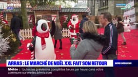 Arras: le marché de Noël fait son retour