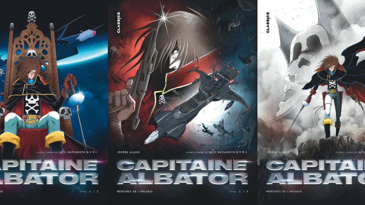 Les couvertures des "Albator" de Jérôme Alquié Les couvertures des "Albator" de Jérôme Alquié