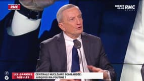 Le Général Vincent Desportes sur le plateau de RMC, le 4 mars 2022