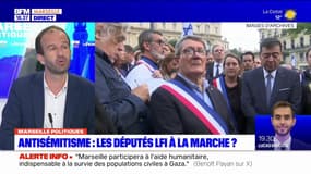 Manifestation contre l'antisémitisme: Manuel Bompard "refuse" de marcher "côte à côte" avec le RN