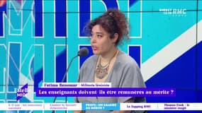 Profs : un salaire au mérite ? "C'est extrêmement injuste d’essayer de faire peser sur les profs tous les problèmes d'un système qui est de base défaillant." dit Fatima Benomar. 