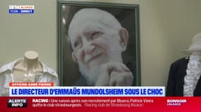 Affaire Abbé Pierre: le directeur d'Emmaüs Mundolsheim sous le choc