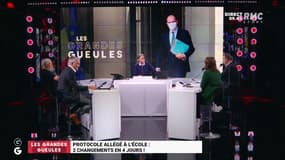 Le débat des Grandes Gueules sur le protocole sanitaire à l'école