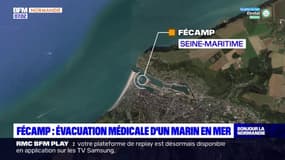 Seine-Maritime: évacuation médicale d'un marin en mer à Fécamp