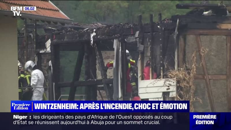 Wintzenheim : l'émotion après l'incendie le plus meurtrier en France depuis 7 ans